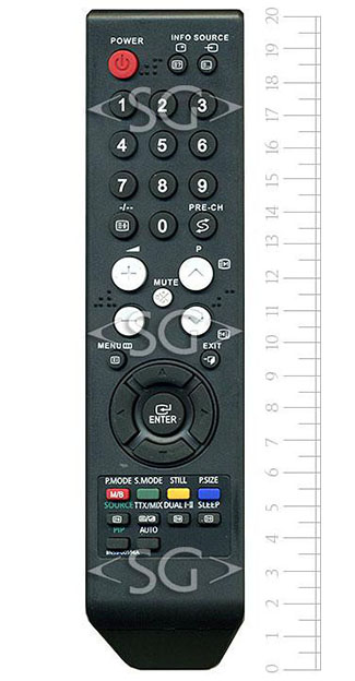 Пульт дистанционного управления для SAMSUNG BN59-00596A